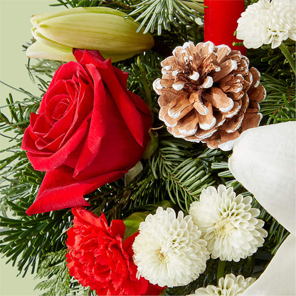 Seasonal Festivities Centerpiece – DANDELIONS ALL THINGS WEDDINGS & EVENTS, Germanton NC