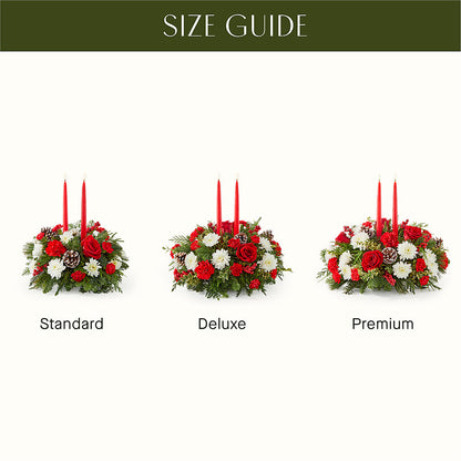 Holiday Soiree Centerpiece – DANDELIONS ALL THINGS WEDDINGS & EVENTS, Germanton NC