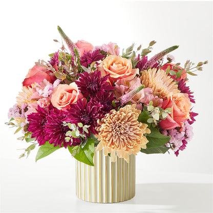 Berry Cobbler Bouquet with Ivory Vase – DANDELIONS ALL THINGS WEDDINGS & EVENTS, Germanton NC