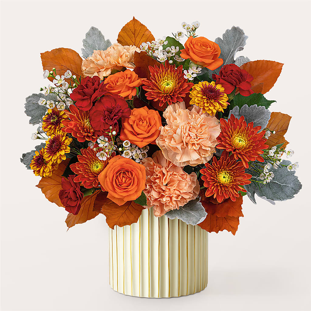 Merlot Bouquet with Ivory Vase – DANDELIONS ALL THINGS WEDDINGS & EVENTS, Germanton NC