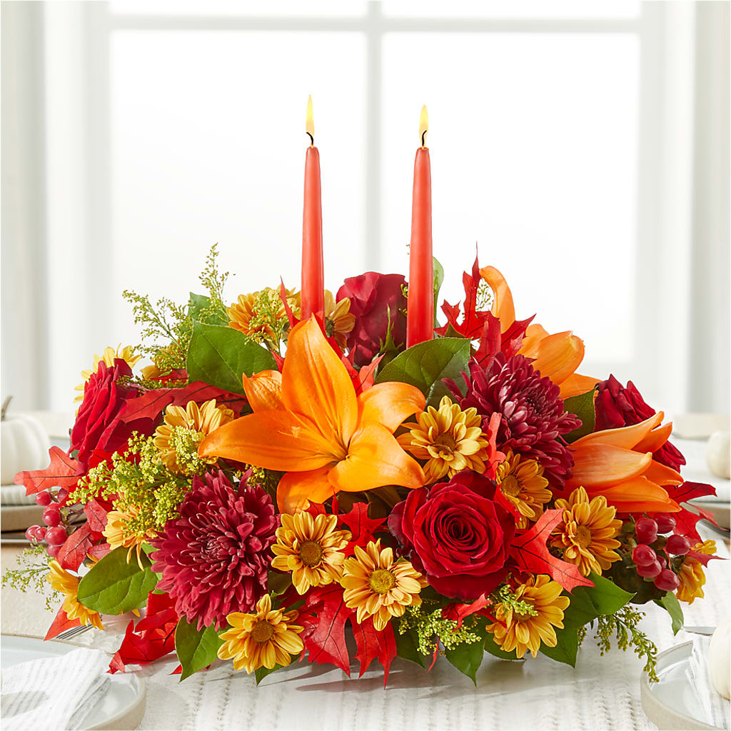 Autumn's Embrace Centerpiece – DANDELIONS ALL THINGS WEDDINGS & EVENTS, Germanton NC