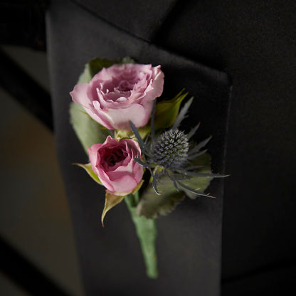 Veronica Boutonniere – DANDELIONS ALL THINGS WEDDINGS & EVENTS, Germanton NC