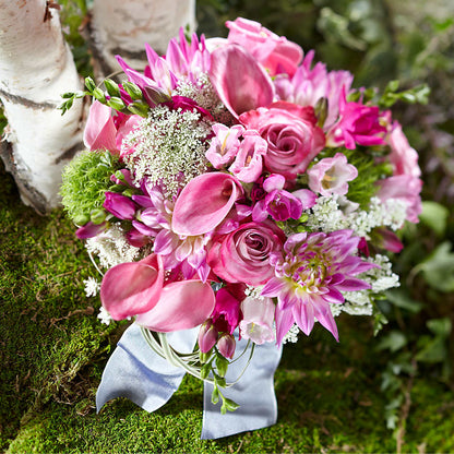 Pink Profusion Bouquet – DANDELIONS ALL THINGS WEDDINGS & EVENTS, Germanton NC